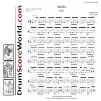 Hole - Malibu | Drum Sheet